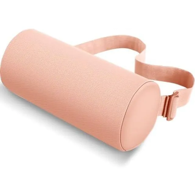 CushZone Lumbar Roll Pillow — Pink